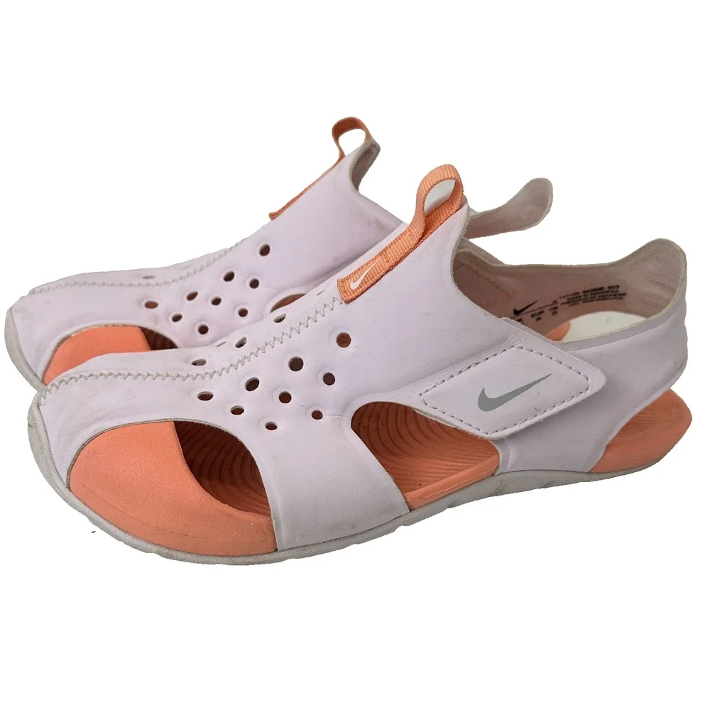 Nike Sunray Protect 2 Youth 3Y Light Violet/ Mtlc‎ Platinum Recess Play Outdoor